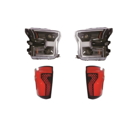 STOßSTANGENSET BODYKIT Ford Ranger 2012-2021 Look F150