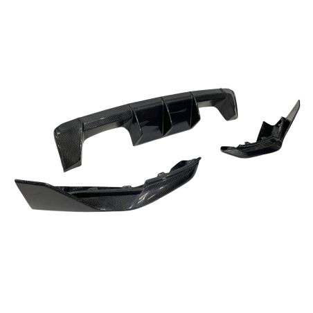 HECKANSATZ HECKSPOILER DIFFUSOR BMW G80 CARBON FIBRE