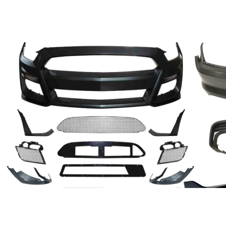 STOßSTANGENSET BODYKIT Ford Mustang 2015-2017 look GT500 II