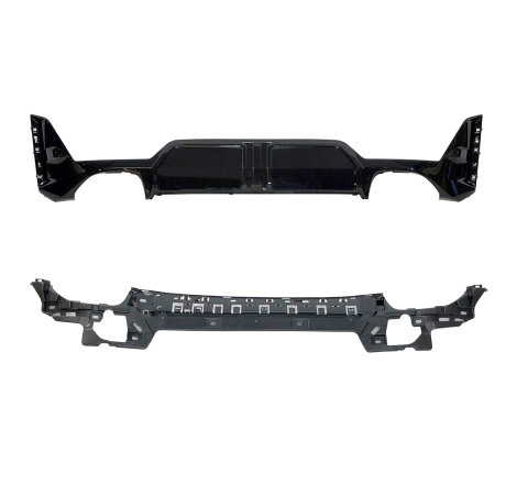 Rear Diffuser BMW G20 / G21 LCI Look M Performance Glossy Black
