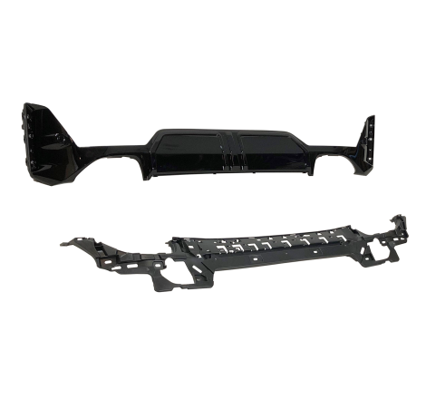 Difusor Trasero BMW G20 / G21 LCI Look M Performance Brillante Negro
