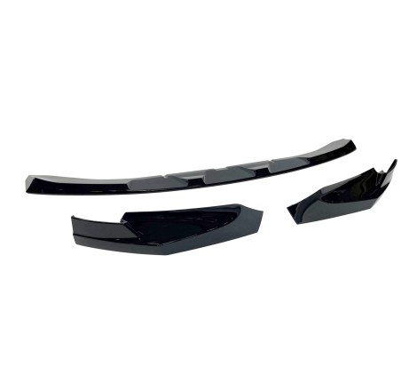 Spoiler Delantero BMW G80 Look M Performance Negro Brillo