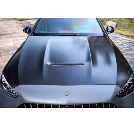 MOTORHAUBE SPORTHAUBE Mercedes W206 Look C63 ALUMINUM