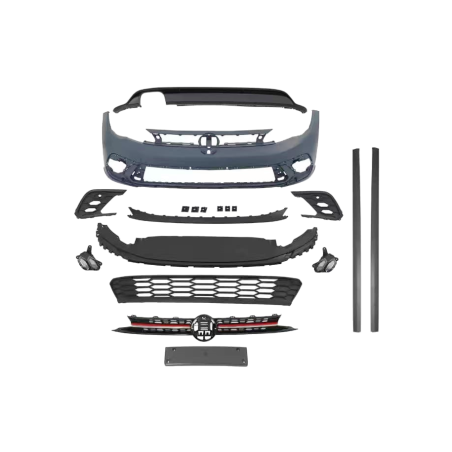 STOßSTANGENSET BODYKIT VOLKSWAGEN Polo 2018-2021 Look GTI 2022