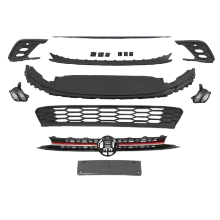 STOßSTANGENSET BODYKIT VOLKSWAGEN Polo 2018-2021 Look GTI 2022