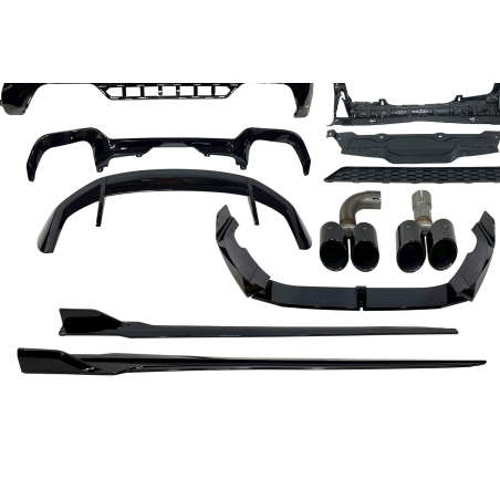 Kit Estetici BMW X3 G01 LCI Look M Performance Nero lucido