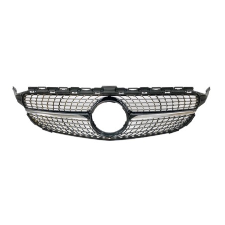 Calandre Mercedes W205 2014-2018 Look Diamond Chromed