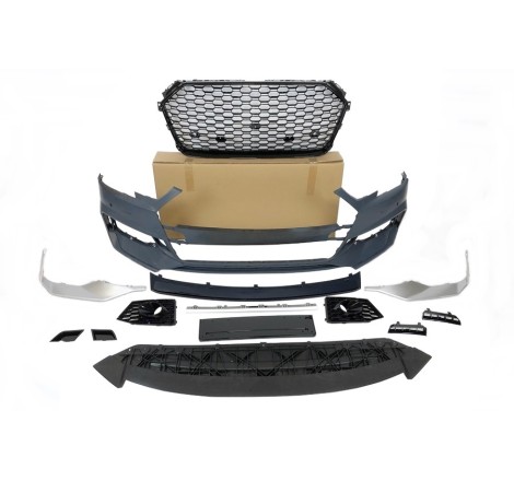 Pare-Choc Avant Audi A4 16-19 B9 Look RS4