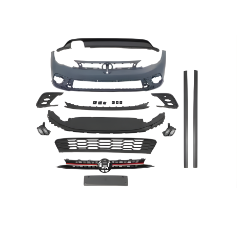 STOßSTANGENSET BODYKIT VOLKSWAGEN Polo 2018-2021 Look GTI 2022