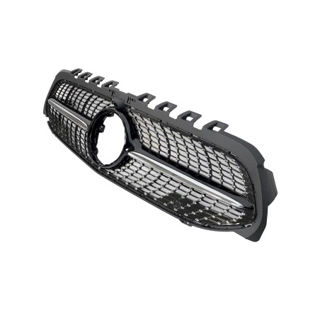 Front Grill Mercedes W177 / V177 Look A35 Diamond Camera