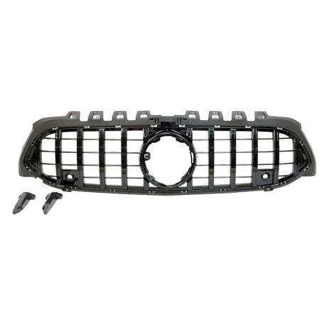 FRONT GRILL Mercedes W177 / V177 Look GTR Camera 360 Glossy Black