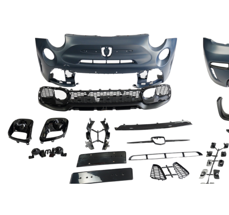 Kit Estetici Fiat 500 2007-2015 Look ABARTH