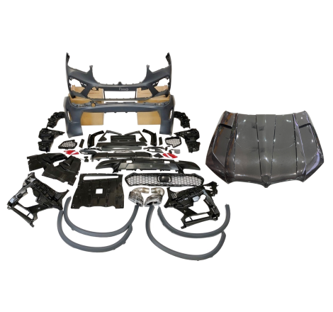 STOßSTANGENSET BODYKIT BMW X5 G05 Look X5M Bonnet