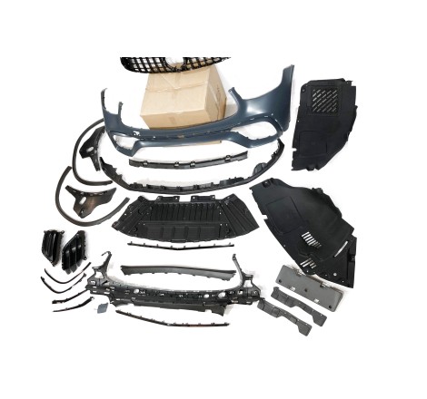 Front Bumper Mercedes X253 / C253 GLC 2020-2022 look AMG GLC63 Black