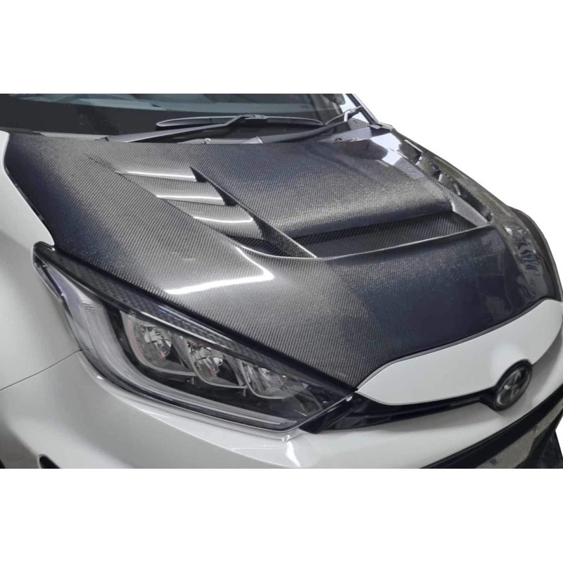 Carbon Fibre Bonnet Toyota Yaris 2020+ Look GR