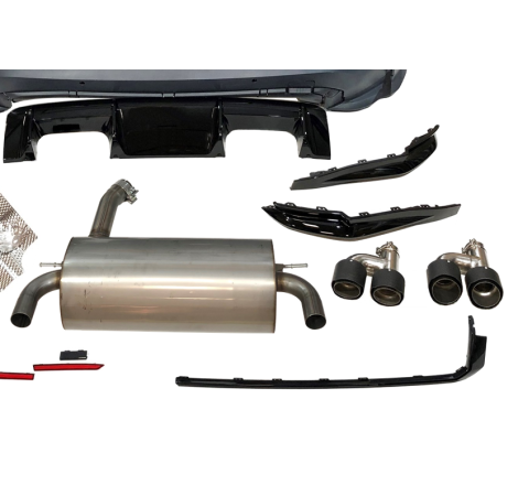 Paragolpes Trasero BMW F30 Look G80 Escape