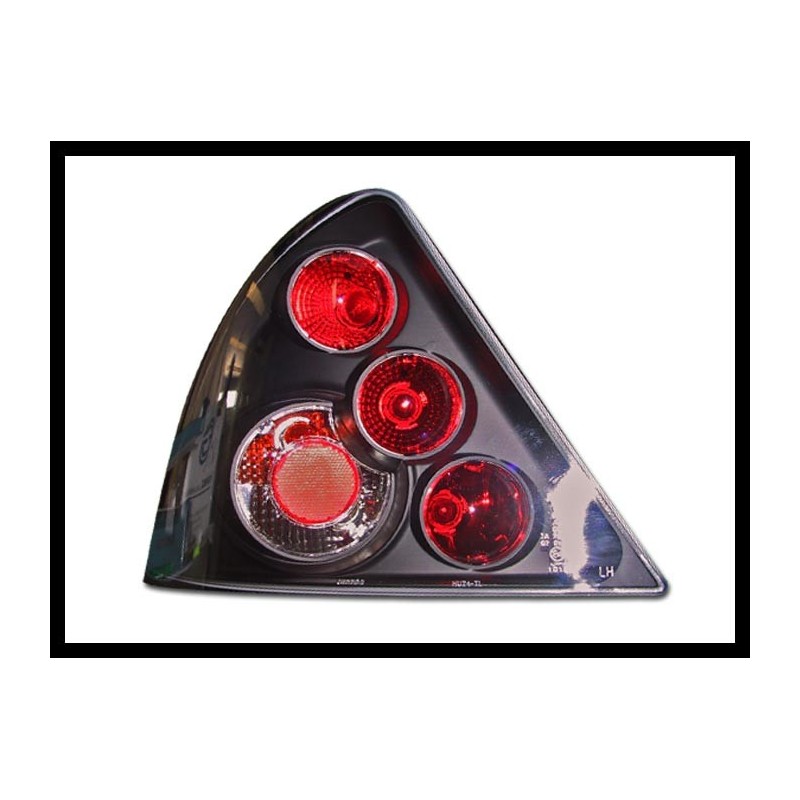 SET OF REAR TAIL LIGHTS FORD MONDEO 2001 5-DOOR LEXUS BLACK