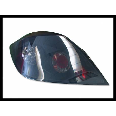 Set Of Rear Tail Lights Opel Astra H '04/'08 5P Black Smoked