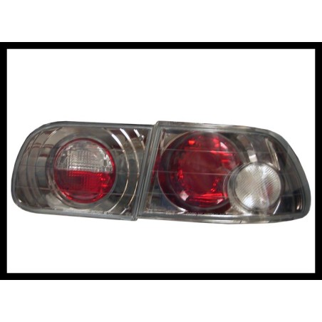 Set Of Rear Tail Lights Honda Civic 1992-1995 3-Door Lexus Golden