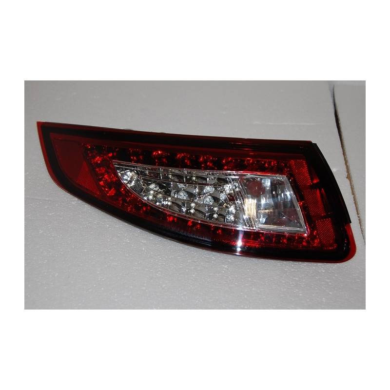 Set Of Rear Tail Lights Porsche 997 20052009, Led Red/Smoked