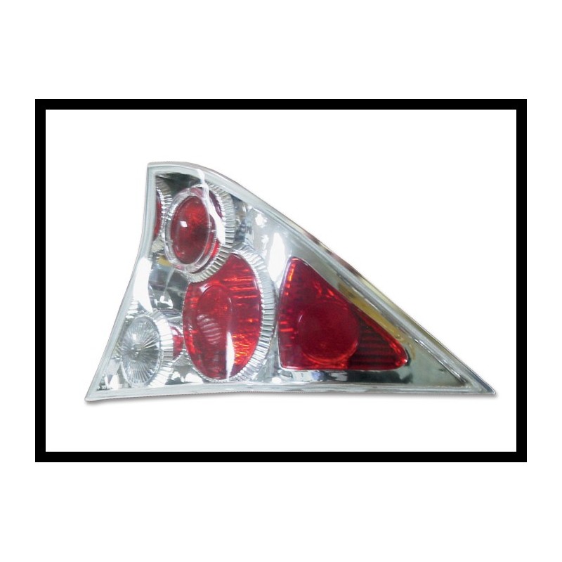 Set Of Rear Tail Lights Honda Civic 2000 Coupe Lexus Chromed