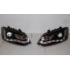 SET OF HEADLAMPS DAY LIGHT VOLKSWAGEN POLO 2009