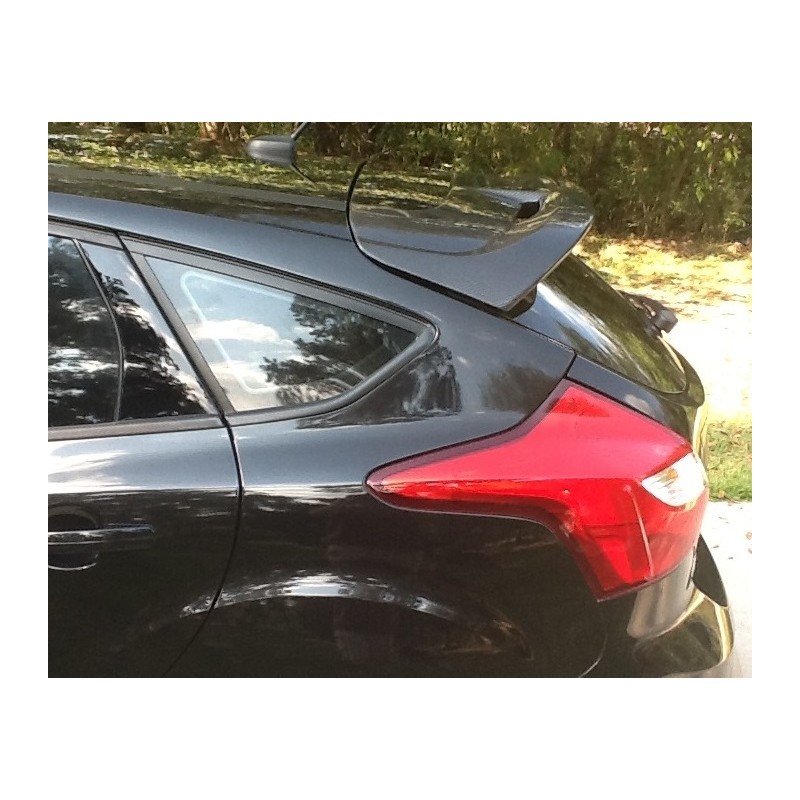 CARBON FIBRE UPPER SPOILER FORD FOCUS 2012, 3 OR 5-DOOR, ST TYPE.