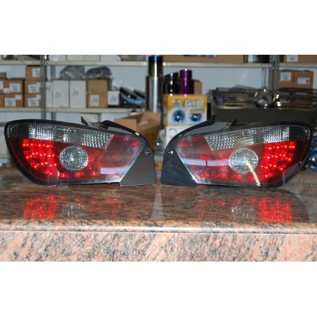 Fanali Posteriori Seat Ibiza '08 3P Led Smoked