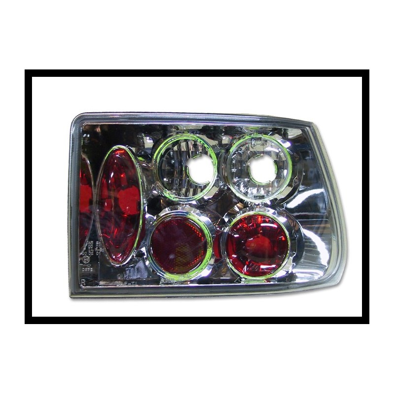 SET OF REAR TAIL LIGHTS OPEL ASTRA F LEXUS CHROMED