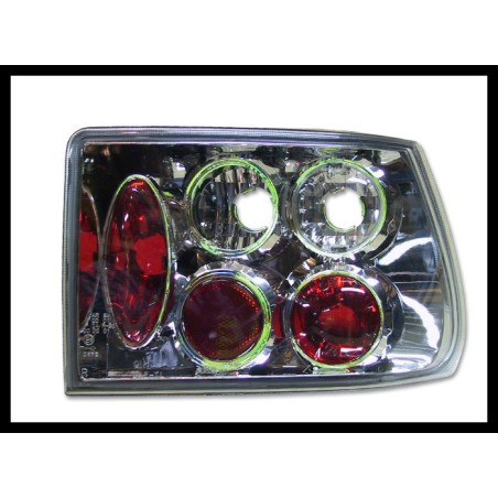 Set Of Rear Tail Lights Opel Astra F Lexus Chromed