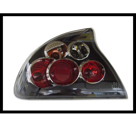 Set Of Rear Tail Lights Opel Tigra Lexus Black