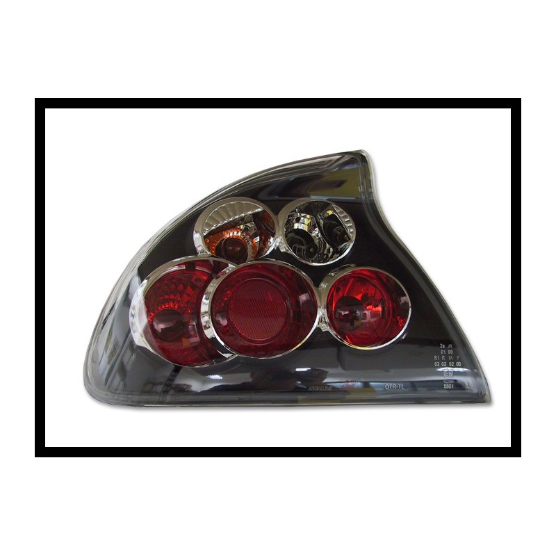 SET OF REAR TAIL LIGHTS OPEL TIGRA LEXUS BLACK