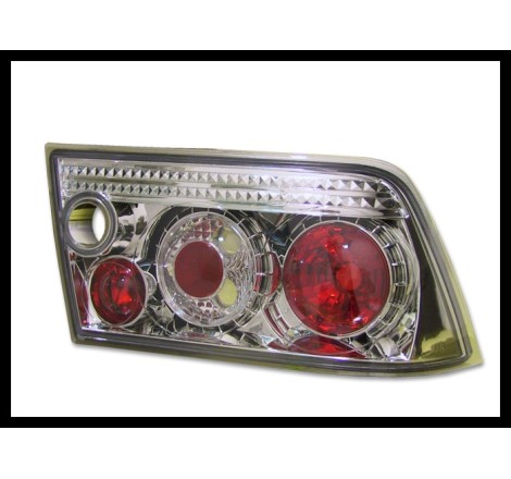 Set Of Rear Tail Lights Opel Calibra Lexus Chromed