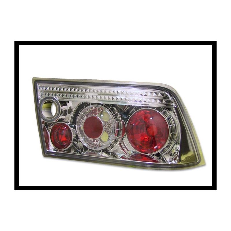 SET OF REAR TAIL LIGHTS OPEL CALIBRA LEXUS CHROMED