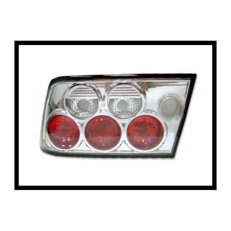 SET OF REAR TAIL LIGHTS OPEL CALIBRA LEXUS CHROMED TYPE II