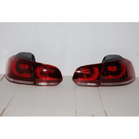 Feux Arrières Volkswagen Golf 6 Rouge/Fumé Type R32