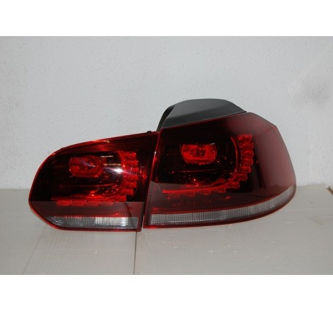 Feux Arrières Volkswagen Golf 6 Rouge/Fumé Type R32