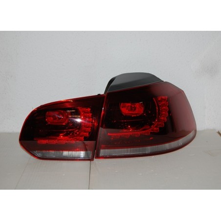 Feux Arrières Volkswagen Golf 6 Rouge/Fumé Type R32