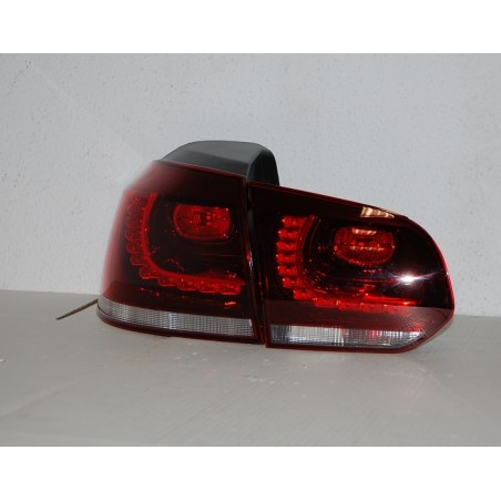 Feux Arrières Volkswagen Golf 6 Rouge/Fumé Type R32
