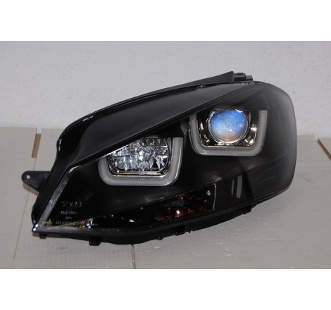 Fanali Day Light Volkswagen Golf 7 Black