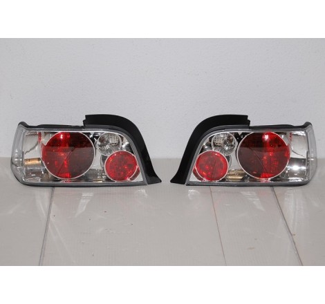 Set Of Rear Tail Lights  BMW E36 Coupe Lexus Chromed