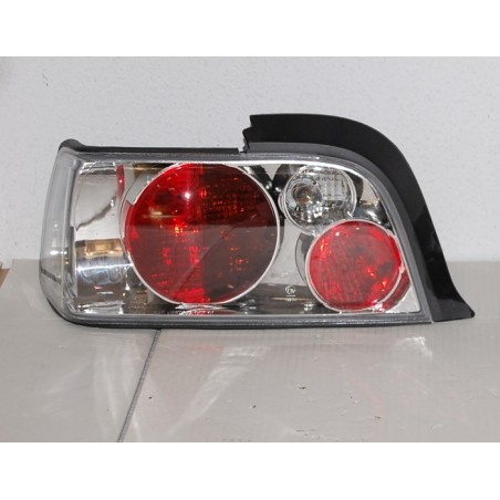 Set Of Rear Tail Lights  BMW E36 Coupe Lexus Chromed