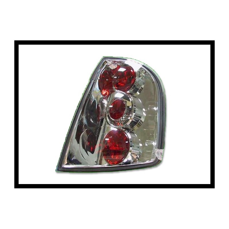 SET OF REAR TAIL LIGHTS SKODA FABIA, LEXUS CHROMED