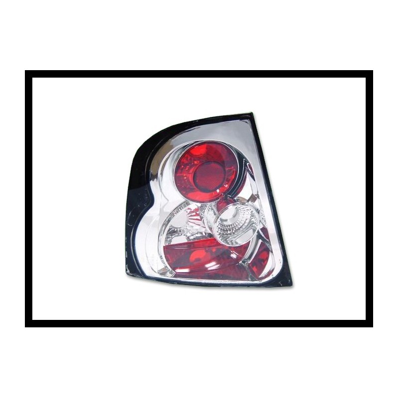 SET OF REAR TAIL LIGHTS SKODA OCTAVIA 1996-2000, LEXUS CHROMED