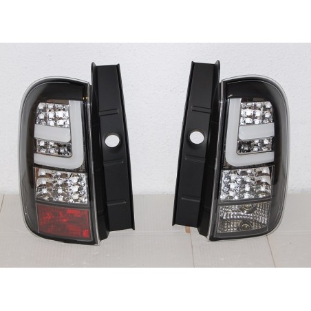 SET OF REAR TAIL LIGHTS DACIA DUSTER ?10 BLACK LED  CARDNA