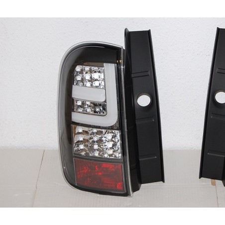SET OF REAR TAIL LIGHTS DACIA DUSTER ?10 BLACK LED  CARDNA