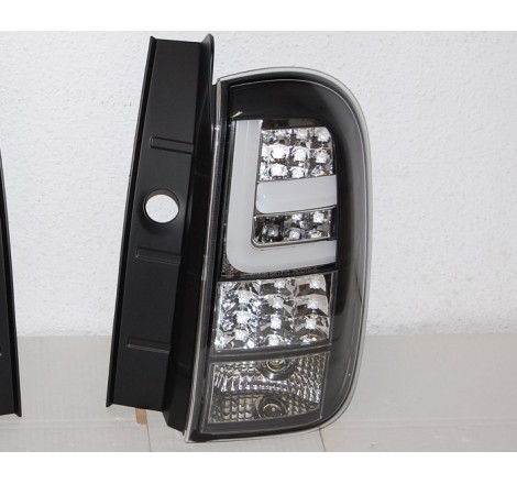SET OF REAR TAIL LIGHTS DACIA DUSTER ?10 BLACK LED  CARDNA