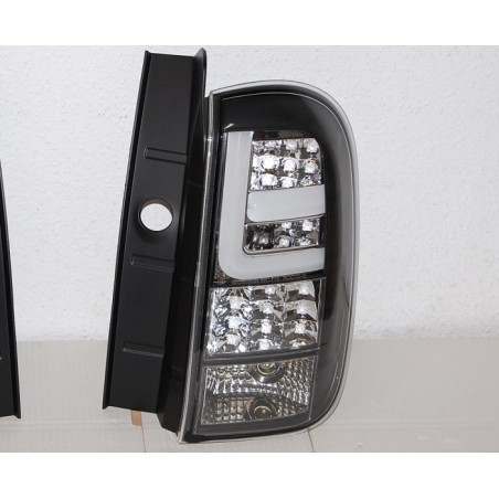SET OF REAR TAIL LIGHTS DACIA DUSTER ?10 BLACK LED  CARDNA