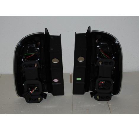 SET OF REAR TAIL LIGHTS DACIA DUSTER ?10 BLACK LED  CARDNA