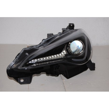Set Of Headlamps Toyota GT 86 2012 Daylight Black